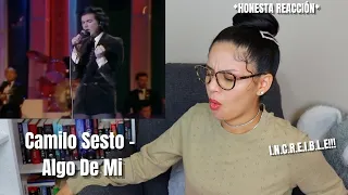 ESCUCHO a CAMILO SESTO - Algo De Mi por PRIMERA VEZ | REACCIÓN