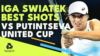 Iga Swiatek Best Shots vs Putintseva | United Cup 2023