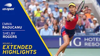 Emma Raducanu vs Shelby Rogers Extended Highlights | 2021 US Open Round 4