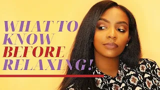 WATCH this BEFORE you Relax your Hair! ...Are you Really Ready?