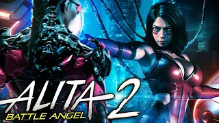 ALITA Battle Angel 2 Teaser (2024) With Rosa Salazar & Keean Johnson