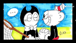 cuphead x bendy