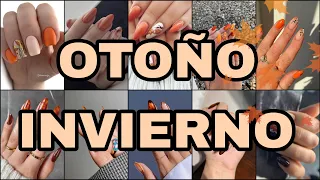 Uñas Otoño Invierno 2023 Diseños en Tendencia de Temporada para Uñas a la Moda.🔥😍💅#nailart #nails