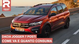 Dacia Jogger | Come va e QUANTO CONSUMA la 7 posti più conveniente che ci sia