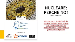 Nucleare: Perchè no? Esaminiamo criticamente rischi, costi e opportunità - 16/3/2023