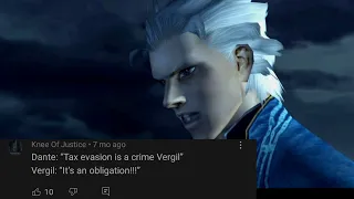 Reading comments from "Bury the guilt" [ Vergil's child support evasion]