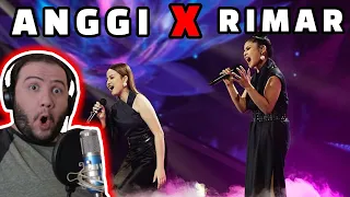 REACTION: ANGGI X RIMAR - CINTA (Krisdayanti x Melly Goeslaw) SPEKTA SHOW TOP 6 Indonesian Idol 2021