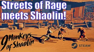 9 MONKEYS OF SHAOLIN (PC Steam) | Prologue and first level gameplay | Ultrawide 3440 x 1440p