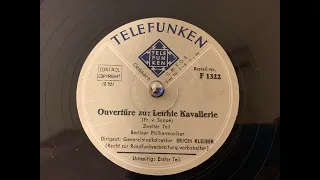 Erich Kleiber | "Leichte Kavallerie" overture by Suppe