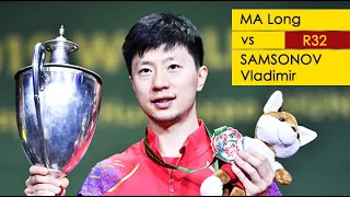 [20190424] ITTV | MA Long vs SAMSONOV Vladimir | MS-R32 | 2019 World Championships | Full Match