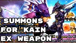 Summons for Kain's EX Weapon - [DFFOO] - Dissidia Final Fantasy: Opera Omnia