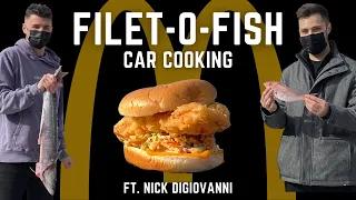 Car Cooking: The Filet-O-Fish #shorts