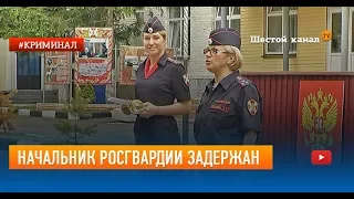 Начальник Росгвардии задержан