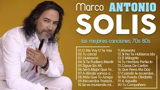 MARCO ANTONIO SOLÍS VIEJITAS CANCIONES BALADAS ROMANTICAS - GRANDES ÉXITOS 90 DEL RECUERDO