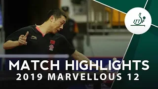 Xu Xin vs Lin Gaoyuan | 2019 Marvellous 12 Highlights