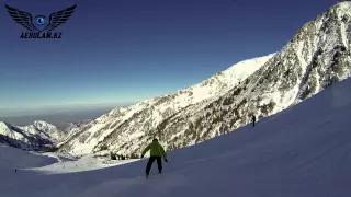 Чимбулак и Ак-Булак (Shymbulak & Ak-Bulak ski resort of Kazakhstan)