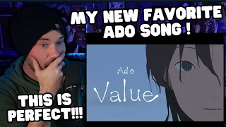 Metal Vocalist First Time Reaction - 【Ado】Value
