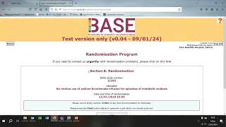 BASE Randomisation Training Video 12-Jan-2024