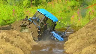 Jindagi Barbad Karne Wala Map - Career Thrash #1- Spintires Mudrunner Tractors Gameplay