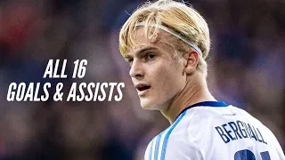 Lucas Bergvall All 16 Goals & Assists In Career