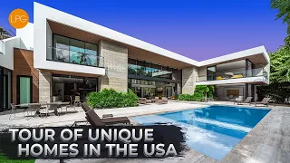 3 HOUR TOUR OF THE MOST UNIQUE HOMES YOU CAN SEE IN THE USA | REAL ESTATE TOUR 2024