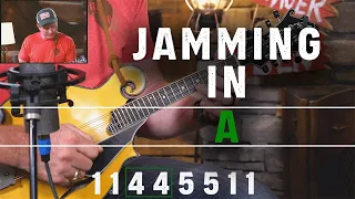 Jam in Key of A on Mandolin! You CAN do it!