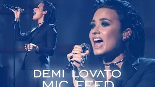 Demi Lovato Live Mic Feed: "Stone Cold" Live at Billboard Women in music Isolated vocals