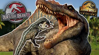 THEY DID THE SPINOSAURUS DIRTY! - COMPLETE JURASSIC PARK 3 CHAOS THEORY | Jurassic World Evolution 2