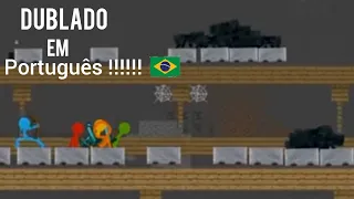 Stickman vs Minecraft,Dublado em português!!!🇧🇷🇧🇷🇧🇷