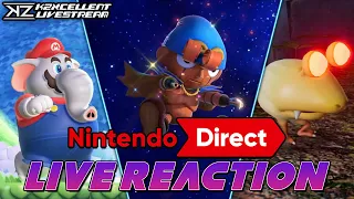 Reactions to the Nintendo Direct (6/21/2023) | KZXcellent Livestream