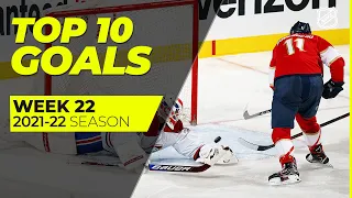 Top 10 Goals from Week 22 of the 2021-22 NHL Season