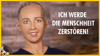 10 gruseligsten Dinge, die von Robotern gesagt werden