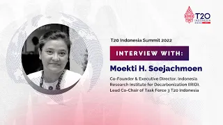 T20 Summit 2022: Interview Session with Moekti Handajani Soejachmoen