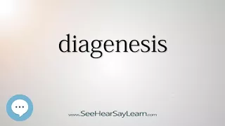 diagenesis - Smart & Obscure English Words Defined 🗣🔊