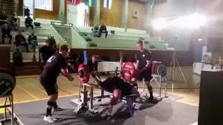 Anna Dothea Espekvik 140 kg Benchpress 16 years old