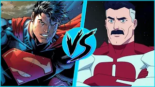 Superman vs Omni-Man | BATTLE ARENA | DC Comics vs Invincible | Justice League