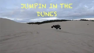 JUMPING IN THE DUNES | CAN-AM MAVERICK X3 XRS TURBO, YAMAHA YXZ 1000 | Florence Oregon. SHRED LIFE!