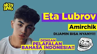 LIRIK LAGU AMIRCHIK - ETA LYUBOV - LAGU RUSIA - LAGU VIRAL TIKTOK