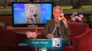 Ellen's Birthday Call to Lady Gaga