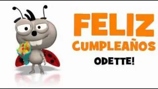 FELIZ CUMPLEAÑOS ODETTE!