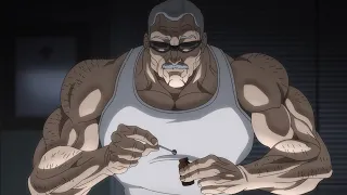 Hanma Baki: Son of Ogre Season 2 - Hanma Yujiro vs Strydum