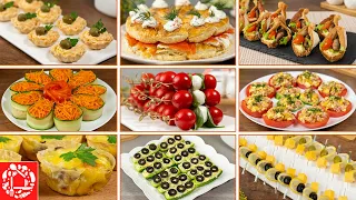 TOP 9 Appetizers in 5 minutes for the Easter table! Quick and delicious holiday snacks