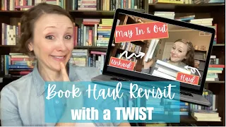 Revisiting old book hauls and reading my unread books! May book haul revisit and vlog!