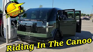 Canoo Lifestyle Vehicle Ride & Demo