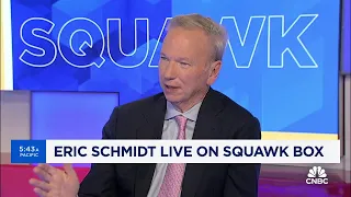 Former Google CEO Eric Schmidt on AI potential: American businesses will change because of this