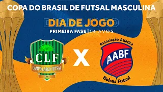 Copa do Brasil de Futsal 2024 | Campo Largo x Balsas | 1ª Fase - Jogo Volta | Ao vivo