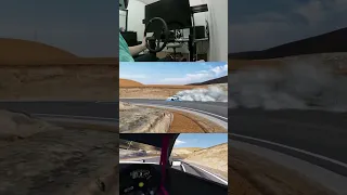 Assetto Corsa VR | Drifting PaliSimRacing's S15 on ACDFR Deriphill 2023 | Wheel Cam