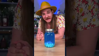 I left Warheads Blue Raspberry Jelly Beans in Vodka for a week