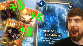 This Landmark is CRAZY Value - Temple to True Ice LoR Deck