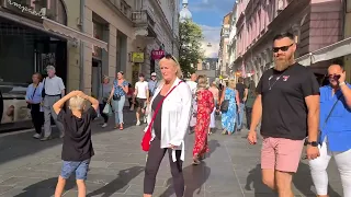 Sarajevo 2023 | 4K | Exploring Sarajevo's Vibrant Pedestrian Street | Sarajevo Pješačka Ulica